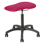 Therapiehocker mit Polster, Standard mit Rollen
