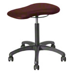 Therapiehocker mit Polster, Standard mit Rollen