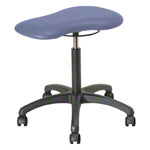 Therapiehocker mit Polster, Standard mit Rollen