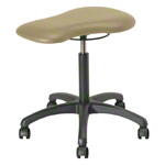 Therapiehocker mit Polster, Standard mit Rollen