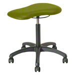 Therapiehocker mit Polster, Standard mit Rollen