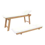 Therapieliege Tiziano Natur, LxBxH 195x65x80 cm