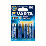 VARTA Mignon High Energy Batterien, 1,5 V AA, 4 Stück