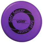 VOLLEY Schaumstoff-Wurfscheibe ELE'Soft Saucer mit Elefantenhaut, Ø 25 cm