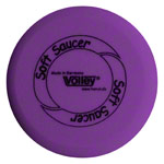 VOLLEY Schaumstoff-Wurfscheibe Soft Saucer unbeschichtet,  25 cm