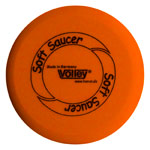 VOLLEY Schaumstoff-Wurfscheibe Soft Saucer unbeschichtet,  25 cm
