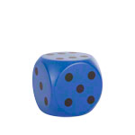 VOLLEY Schaumstoffw�rfel mit Elefantenhaut, LxBxH 30x30x30 cm