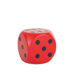 VOLLEY Schaumstoffw�rfel mit Elefantenhaut, LxBxH 30x30x30 cm