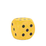 VOLLEY Schaumstoffw�rfel mit Elefantenhaut, LxBxH 30x30x30 cm