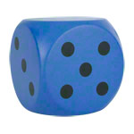 VOLLEY Schaumstoffw�rfel mit Elefantenhaut, LxBxH 50x50x50 cm