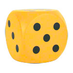 VOLLEY Schaumstoffw�rfel mit Elefantenhaut, LxBxH 50x50x50 cm