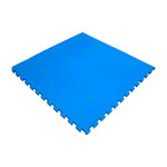 Vario-Top Gymnastikmatte, LxBxH 100x100x2,5 cm, blau