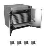 Warmhalteschrank HWS 12-7050 F für Fango-Paraffin inkl. 10 Alu-Bleche