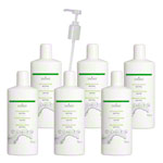 cosiMed Massagelotion-Set 6x Massagelotion neutral, 1 l, inkl. Dosierpumpe