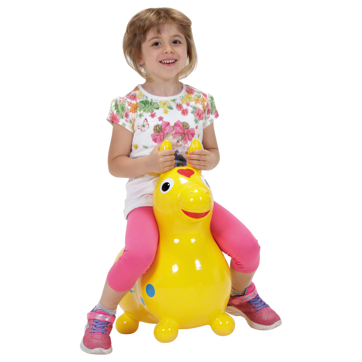 Cavallo Rody Sprungpferd Sprungtier aufblasbar Hüpftier Hüpfpferd 