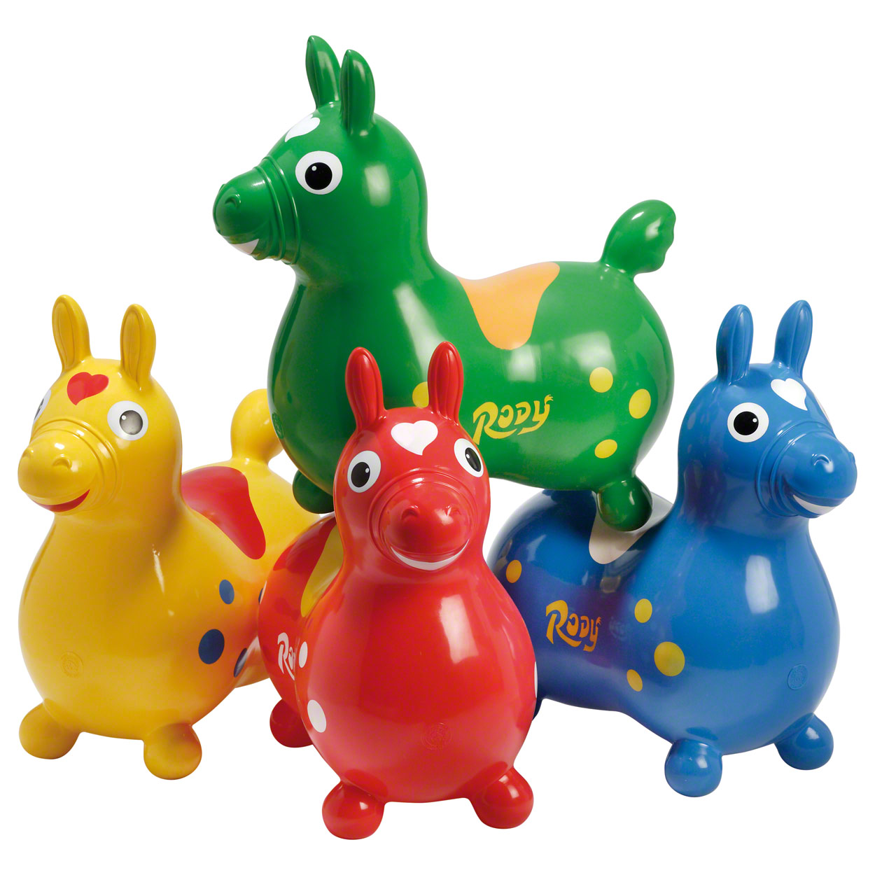Cavallo Rody Sprungpferd Hüpfpferd Hüpftier Sprungtier aufblasbar 