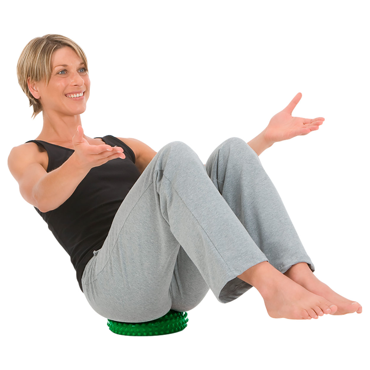 Togu Senso-Walking Trainer Set Da 2 Pezzi Light - Palline Massaggianti Con Punte Per Mani (Rosse)