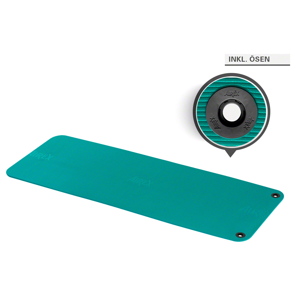 AIREX Gymnastikmatte Fitline 180 inkl. Ösen, Turnmatte, Sportmatte, Fitnessmatte - Bild 25 von 30