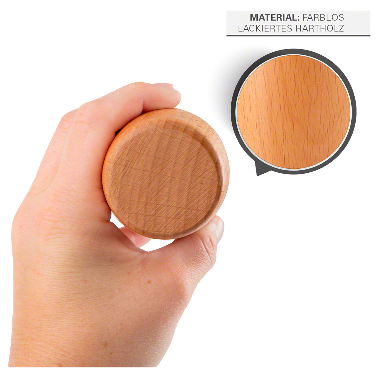 Turnkeule aus Hartholz, Jonglierkeule, Gymnastikkeule | eBay