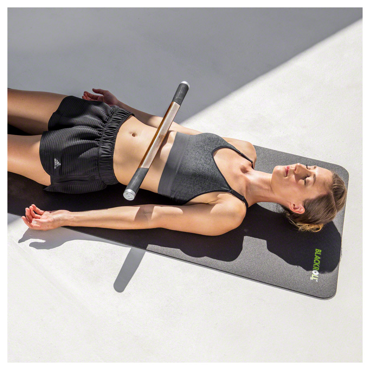 Blackroll Massagestab ReleaZer Faszien Selbstmassage Massagegerät 60x3,7x5 cm 