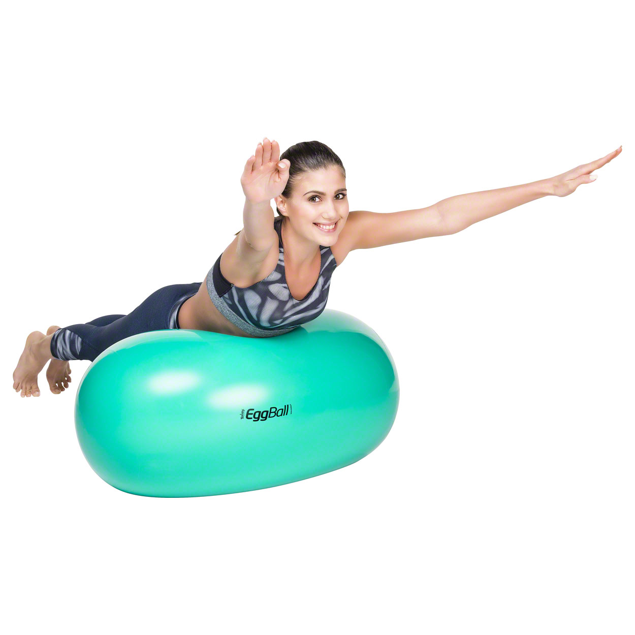 Original PEZZI Eggball Standard 65 cm grün Sitzball Gymnastikball Original PEZZI Eggball Standard 65 cm grün Sitzball Gymnastikball