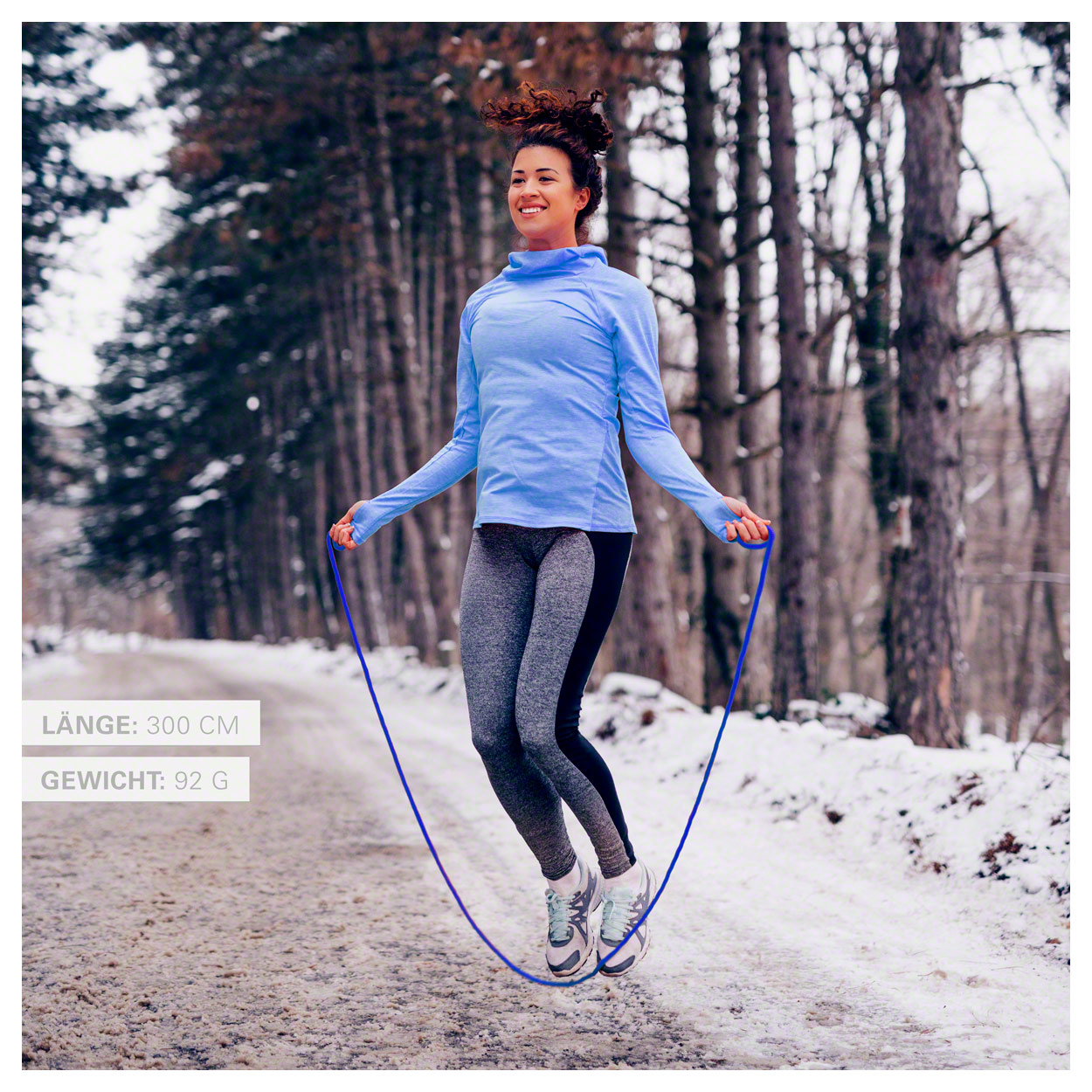 Gymnastik Springseil Sprungseil Hüpfseil Seilspringen Springschnur Rope Skipping - Produktbild 1