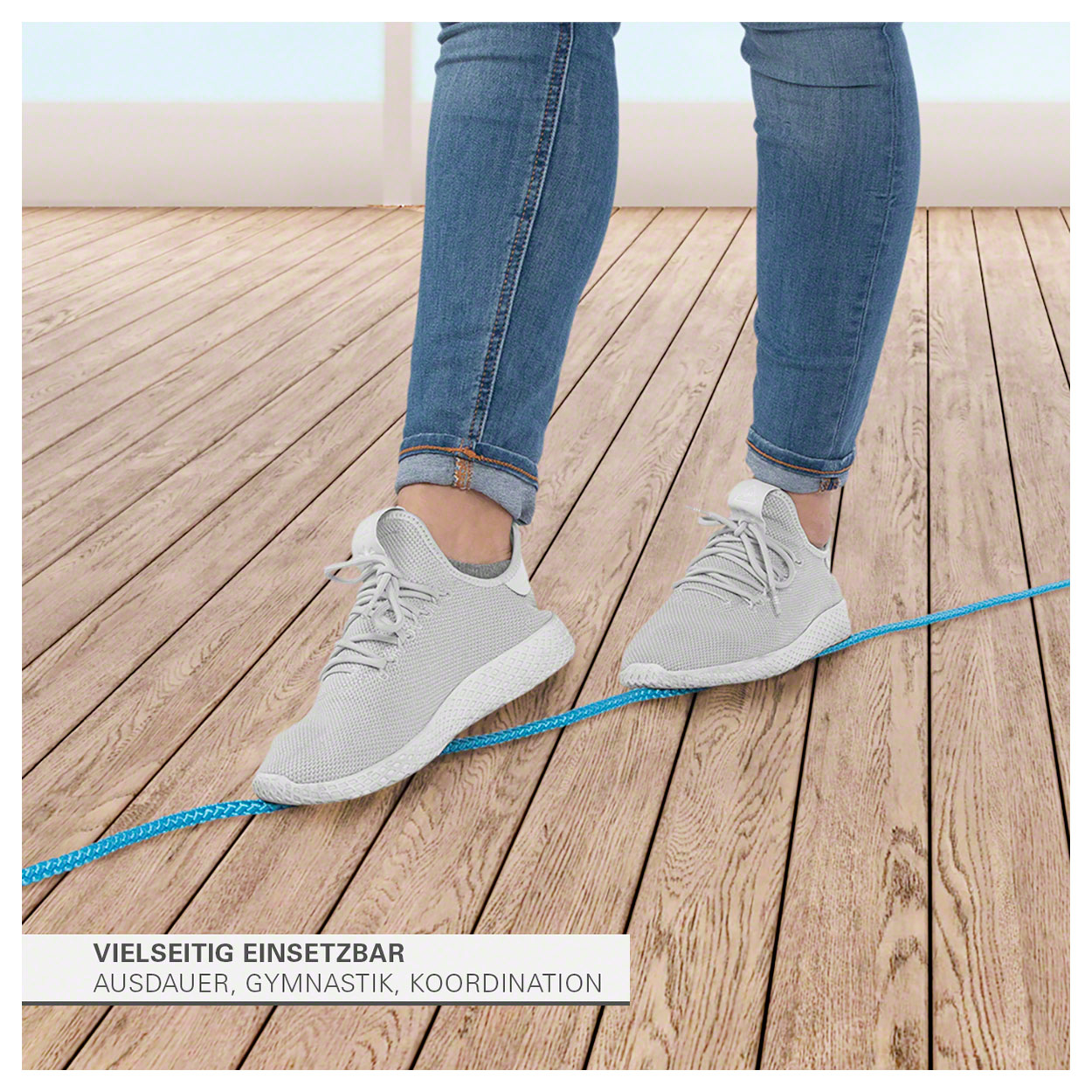 Gymnastik Springseil Sprungseil Hüpfseil Seilspringen Springschnur Rope Skipping - Produktbild 6