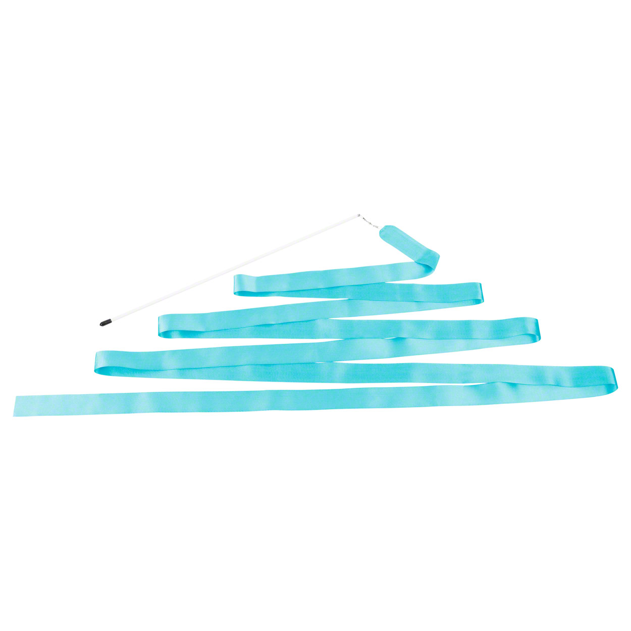 6x 4m Tanzband Gymnastikband Wirbelband Rhythmikband Schwungband mit Stab Set 
