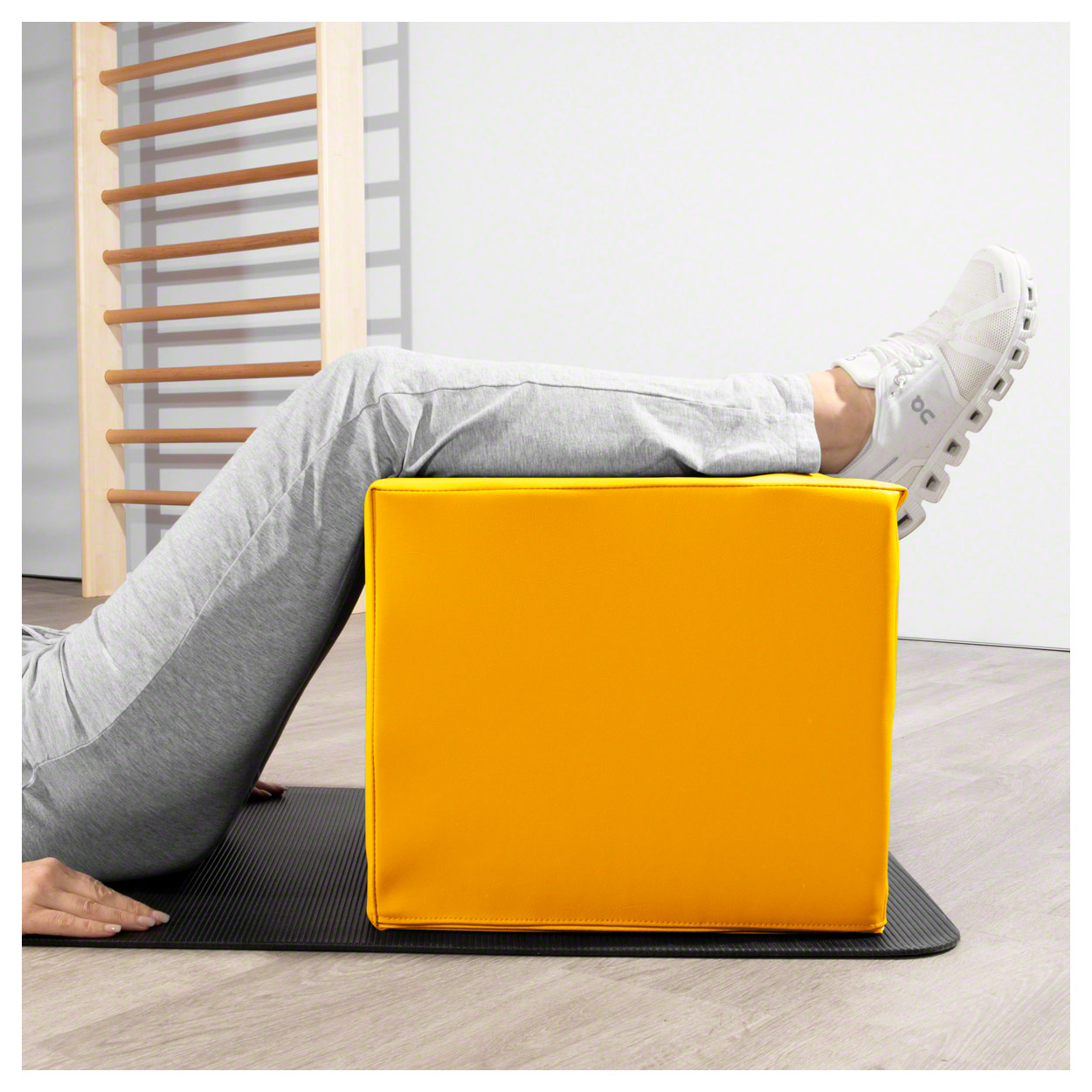 Bandscheibenwürfel Lagerungswürfel Sitzwürfel Orange auch zur  Stufenlagerung
