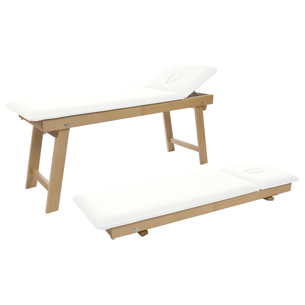Therapieliege Tiziano Natur Massageliege Massagebank Praxisliege, 65 cm - Bild 181 von 189