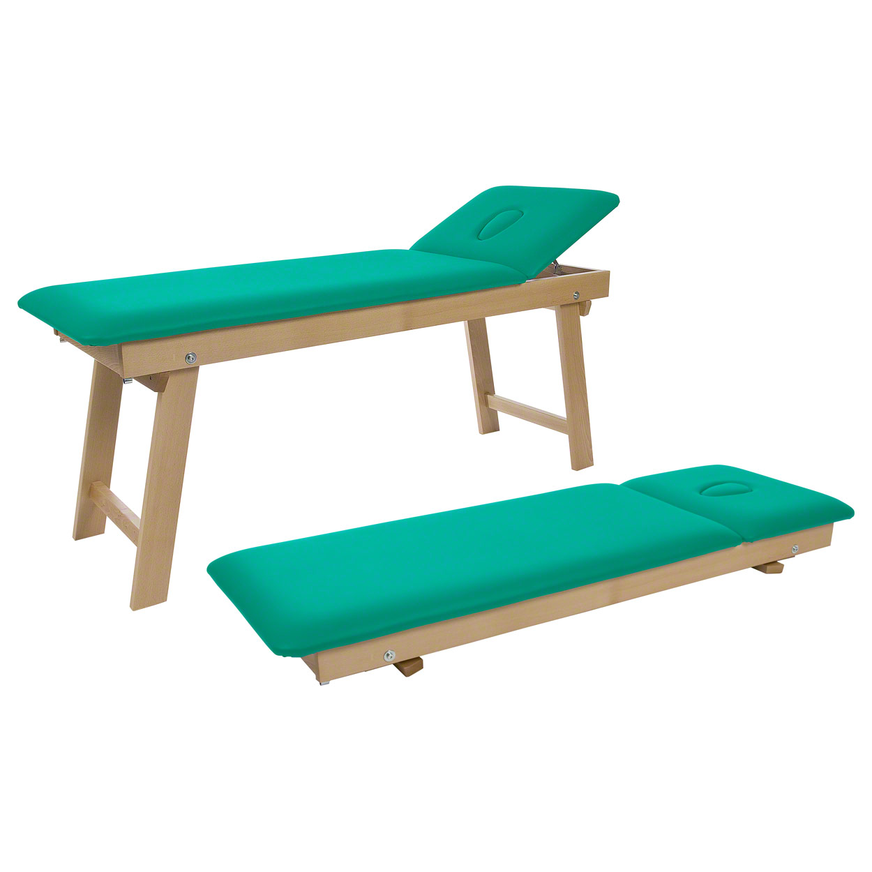 Therapieliege Tiziano Natur Massageliege Massagebank Praxisliege, 65 cm - Bild 163 von 189