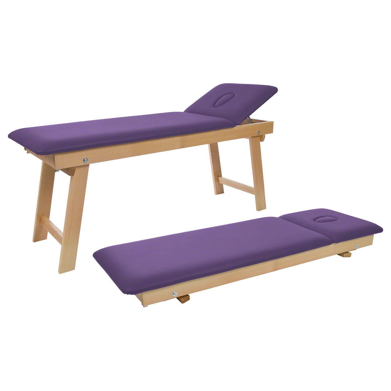 Therapieliege Tiziano Natur Massageliege Massagebank Praxisliege, 65 cm - Bild 172 von 189