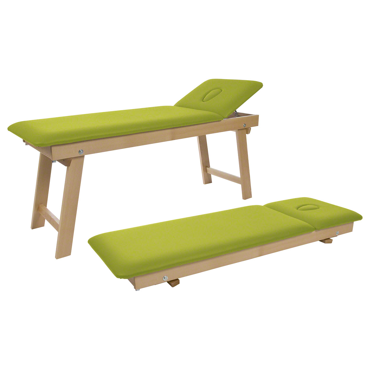 Therapieliege Tiziano Natur Massageliege Massagebank Praxisliege, 65 cm - Bild 109 von 189