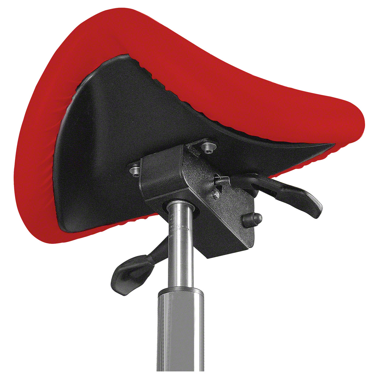 Tabouret de selle exclusif avec rembourrage officiel et patins, tabouret de travail