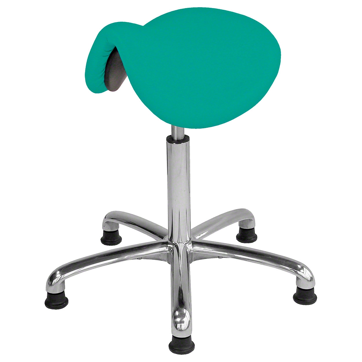 Tabouret de collection selle exclusif avec rembourrage et patins, tabouret de travail