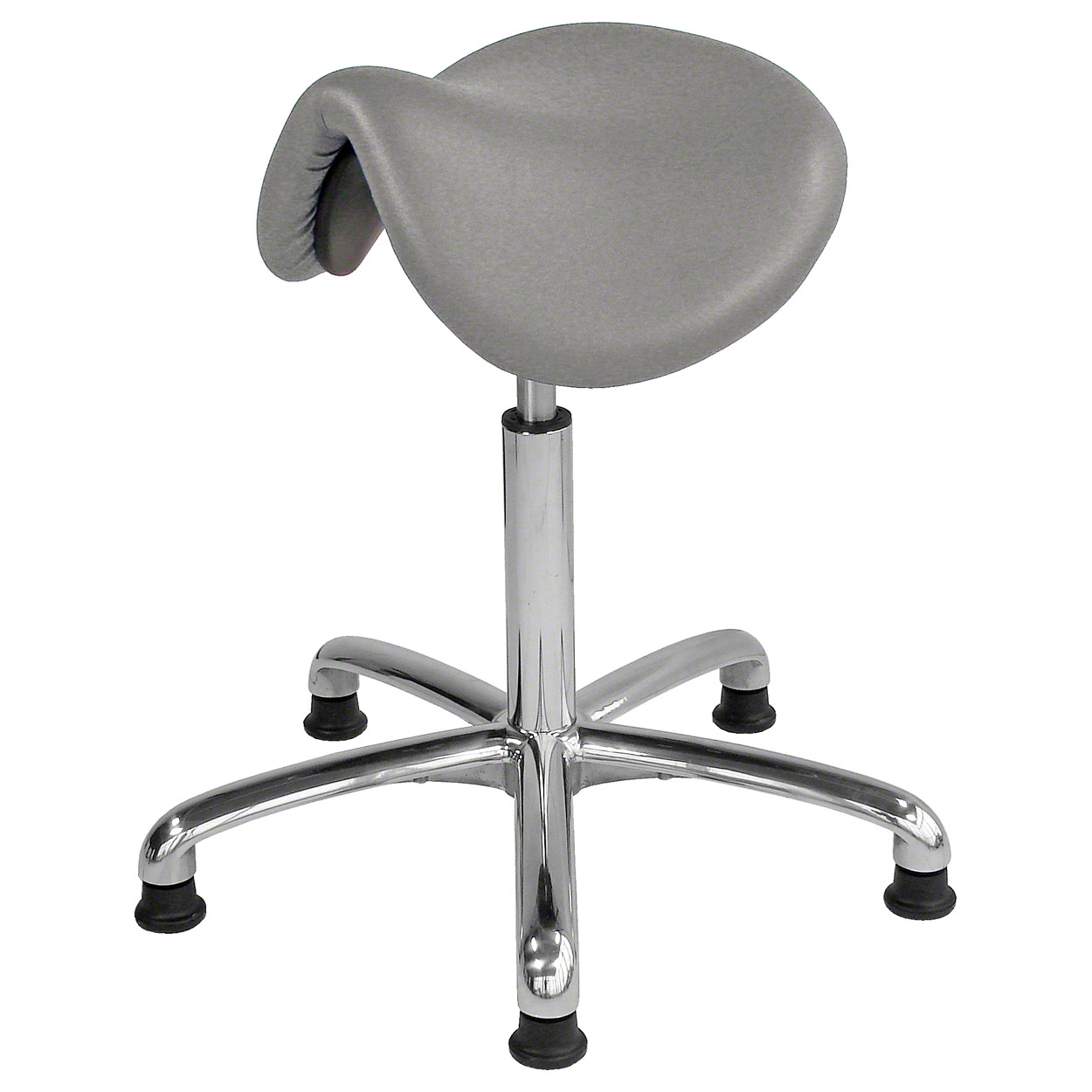 Tabouret de selle exclusif avec rembourrage et patins, tabouret vente en gros de travail