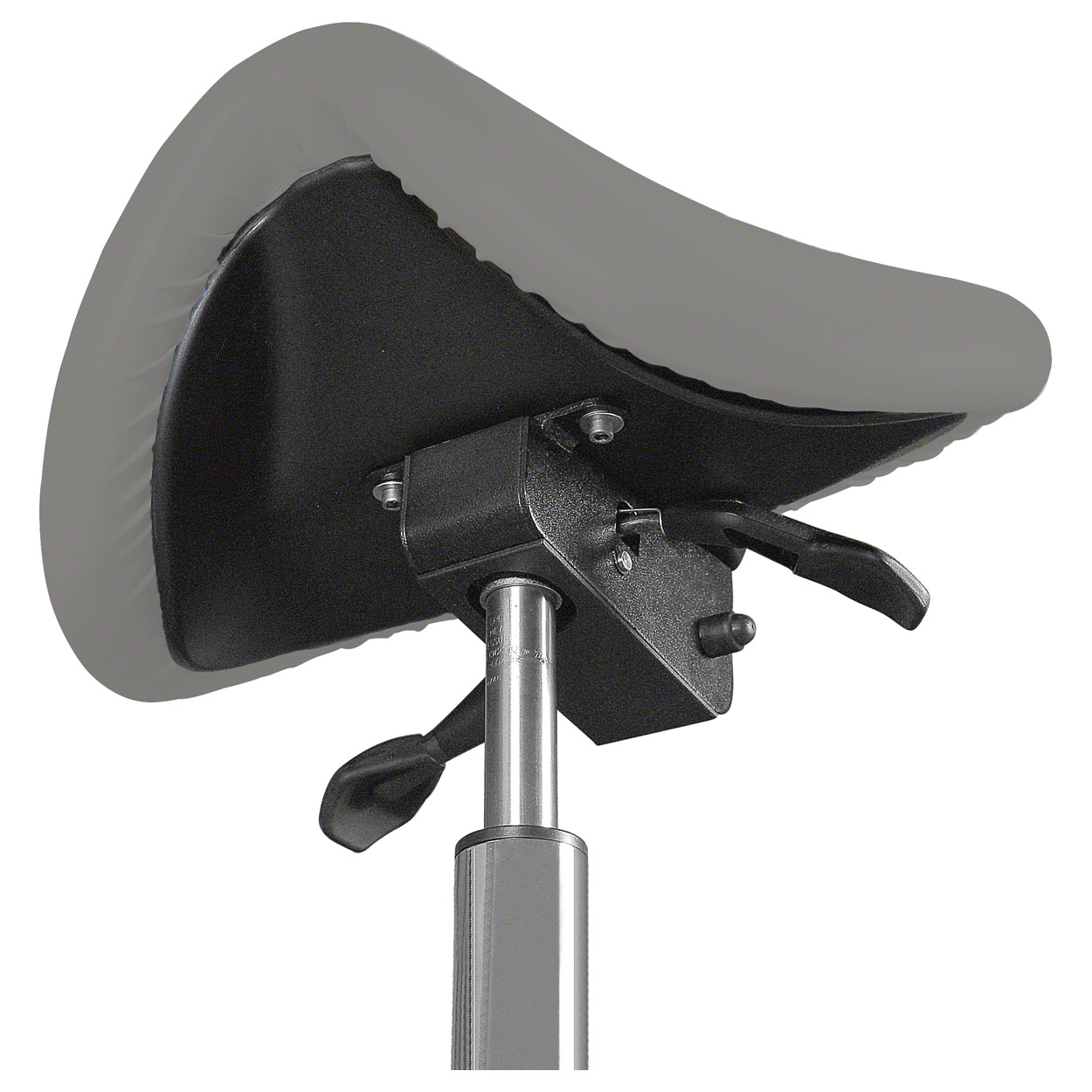 Tabouret de selle exclusif avec rembourrage et patins, tabouret de 2024 travail