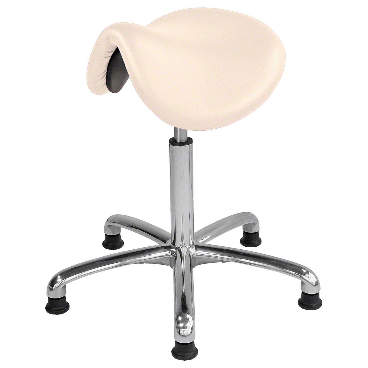 Tabouret mode de selle exclusif avec rembourrage et patins, tabouret de travail