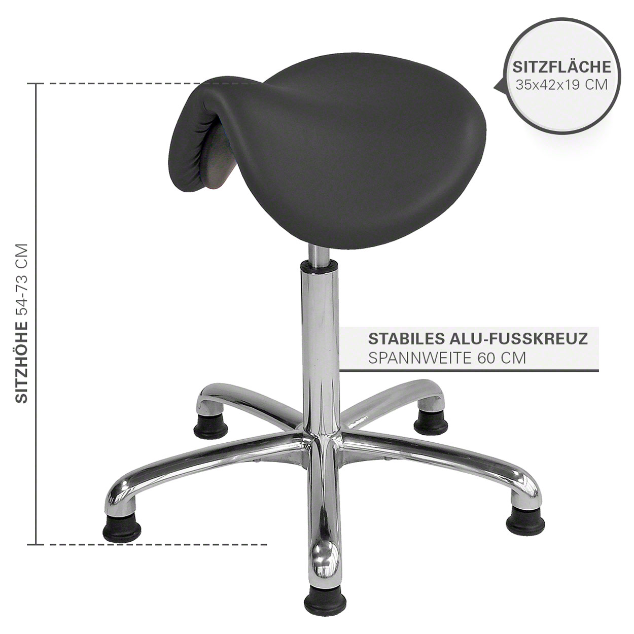 Tabouret de selle exclusif acheter avec rembourrage et patins, tabouret de travail