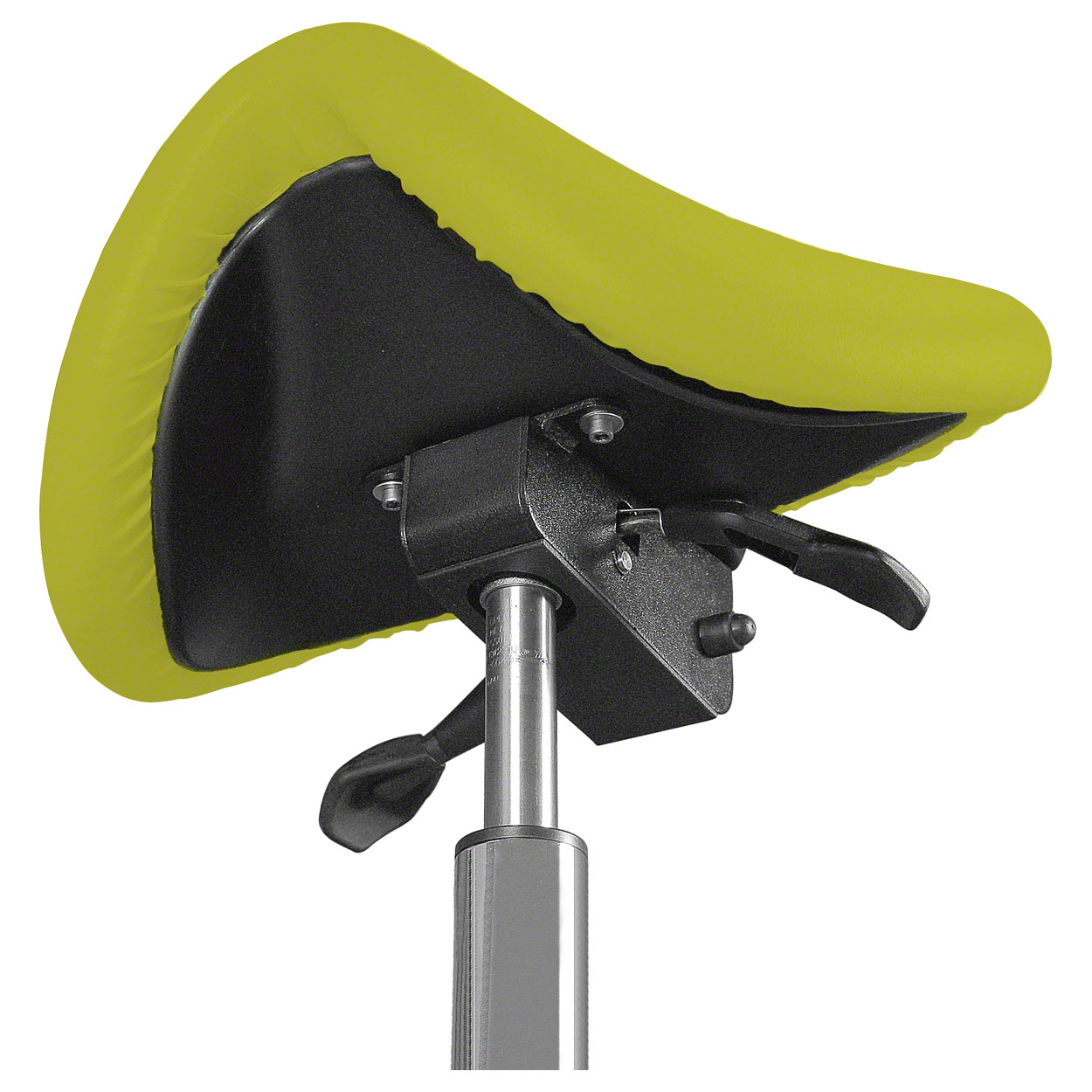 Tabouret de selle exclusif avec rembourrage points de vente et patins, tabouret de travail