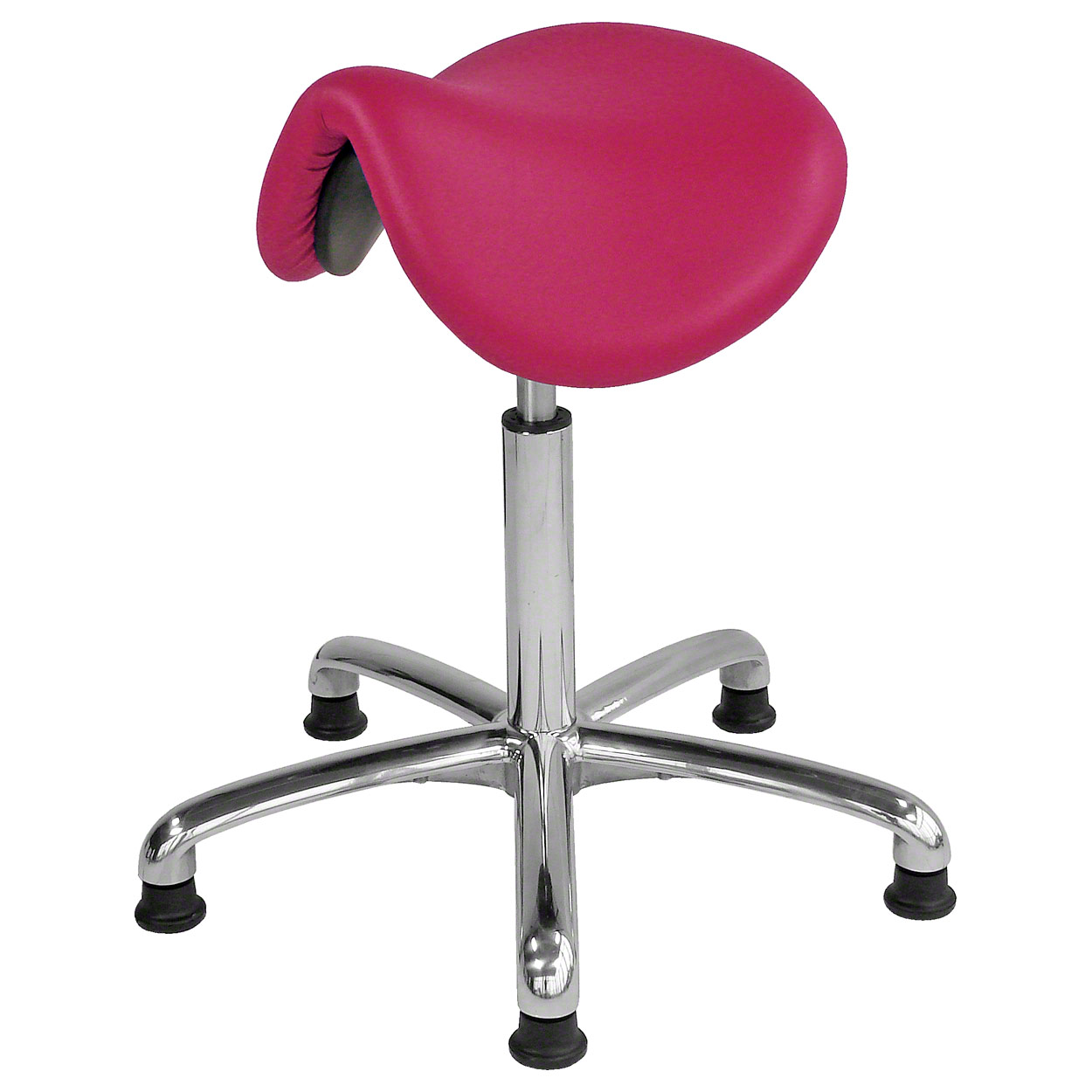 Tabouret de selle exclusif avec rembourrage et patins, tabouret mode de travail
