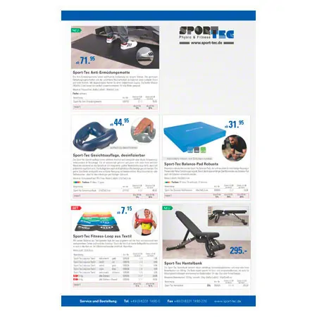 Sport-Tec Physio & Fitness Hauptkatalog