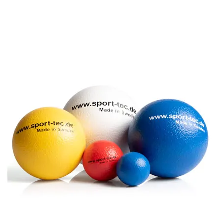 Schaumstoffball beschichtet,  9 cm, rot