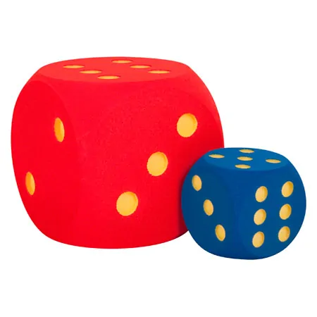 VOLLEY Schaumstoffwrfel unbeschichtet, 16x16x16 cm