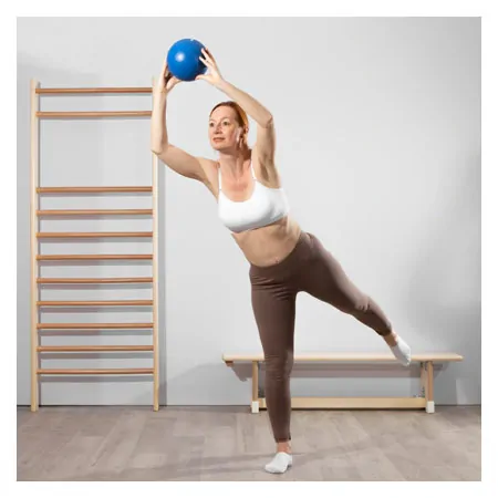 Schaumstoffball beschichtet,  18 cm, blau