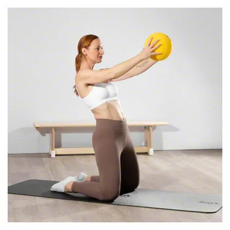Schaumstoffball unbeschichtet,  19 cm, gelb