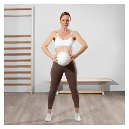Molten Schaumstoffball Soft-VW beschichtet,  21 cm, wei