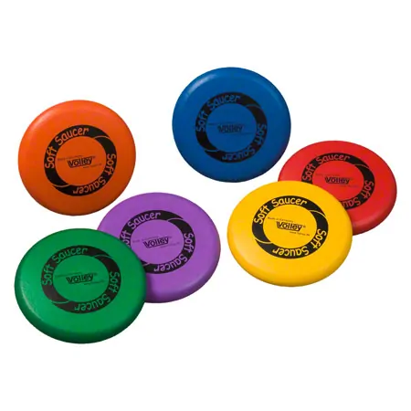 VOLLEY Schaumstoff-Wurfscheibe ELE'Soft Saucer mit Elefantenhaut,  25 cm