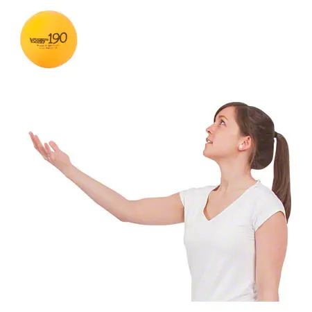 VOLLEY Schaumstoffball unbeschichtet,  19 cm, gelb