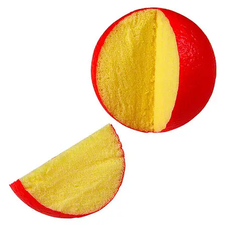 VOLLEY Schaumstoffball mit Elefantenhaut,  9 cm, grn